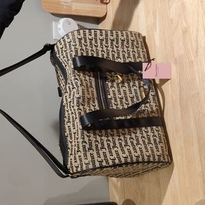 Juicy Couture Glitter Sport Weekender Bag